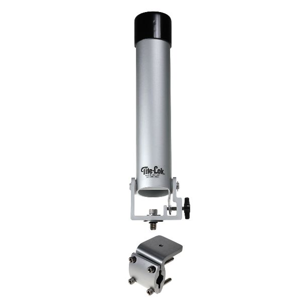 Support de Canne à Pêche en Tube Ajustable 5710 avec Base de Montage sur Rail 5606