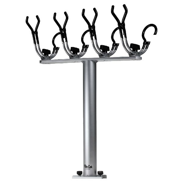 Black Widow Ultra avec plateau de 16" et 4 porte-cannes réglables Spider avec blocage rapide à droi