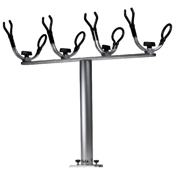 Black Widow Supreme avec plateau de 24" et 4 porte-cannes réglables Spider