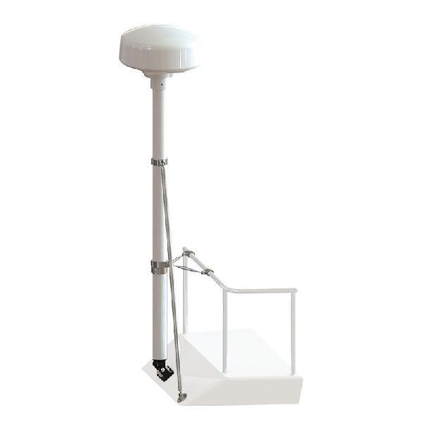 Mast pole kit - 8' with one 48" strut kits & one 1" rail stand off kit