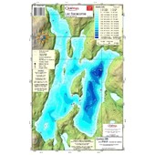Carte Papier : Lac Sacacomie