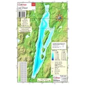 Paper Chart : Chaud lake