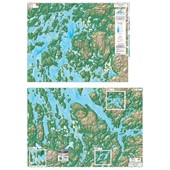 Paper chart : Gouin Reservoir East