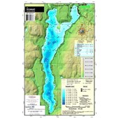 Carte Papier : Lac Cayamant
