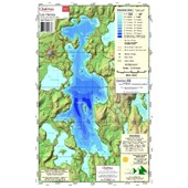 Carte Papier : Lac Heney