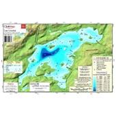 Paper chart : Louisa Lake