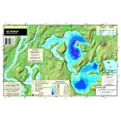 Carte Papier : Lac Roddick - Grand Lac Rond