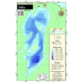 Paper chart : Joinville Lake