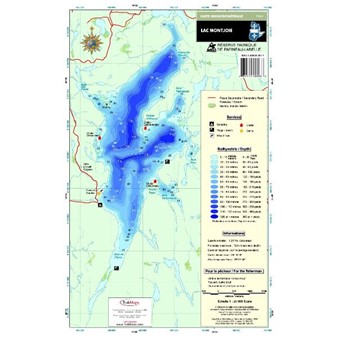 Paper chart : Montjoie Lake