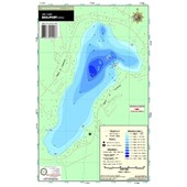 Carte Papier : Lac Beauport