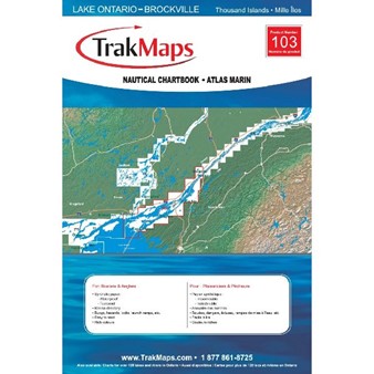 Paper Chartbook : Thousand Islands: Lake Ontario to Brockville