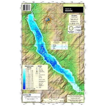 Paper chart : Grand Lac Squatec