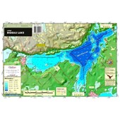 Carte Papier : Lac Upper Rideau