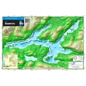 Carte Papier : Lac Manitou