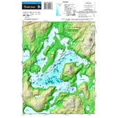 Carte Papier : Lac Chapleau