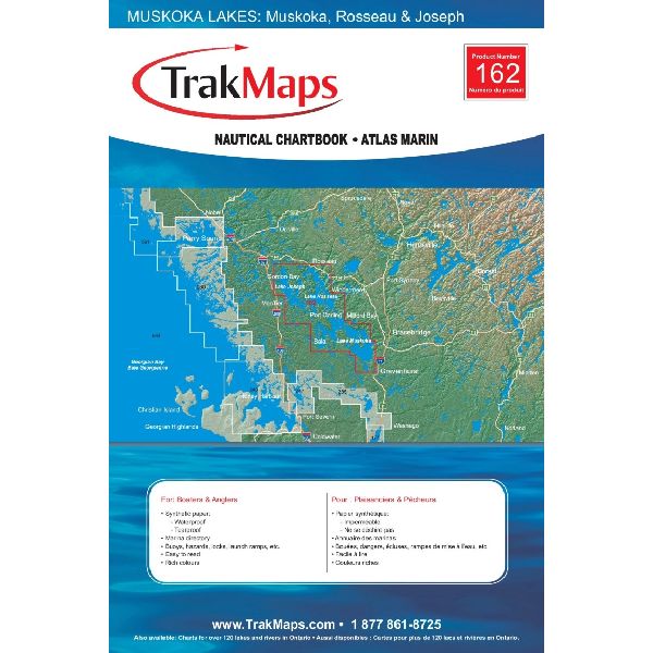 Paper Chartbook : Muskoka Lakes - Muskoka, Rosseau and Joseph