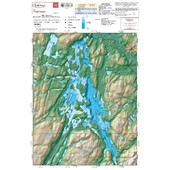 Carte Papier : Lac Papineau