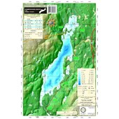 Carte Papier : Grand Lac de Shubenacadie