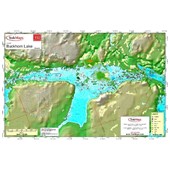 Paper chart : Lower Buckhorn Lake