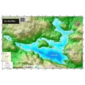 Carte Papier : Lac des Piles