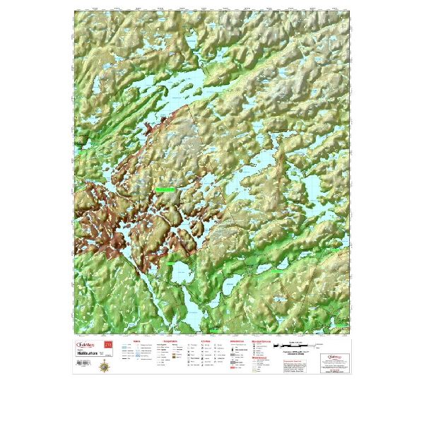 Paper chart : Haliburton Region: North