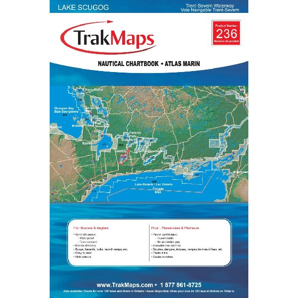 Paper Chartbook : Trent-Severn - Lake Scugog