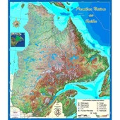 Carte Papier : Nations Amérindiennes - Grand