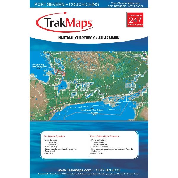 Paper Chartbook : Trent-Severn - Port Severn - Couchiching