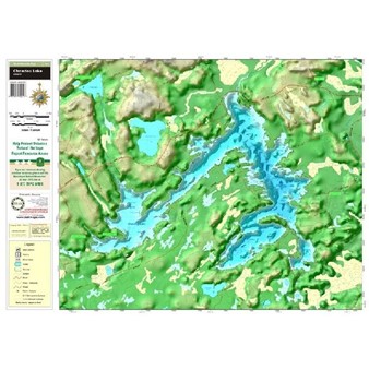 Paper chart : Chandos Lake