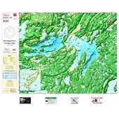 Carte Papier : Lac Sharbot