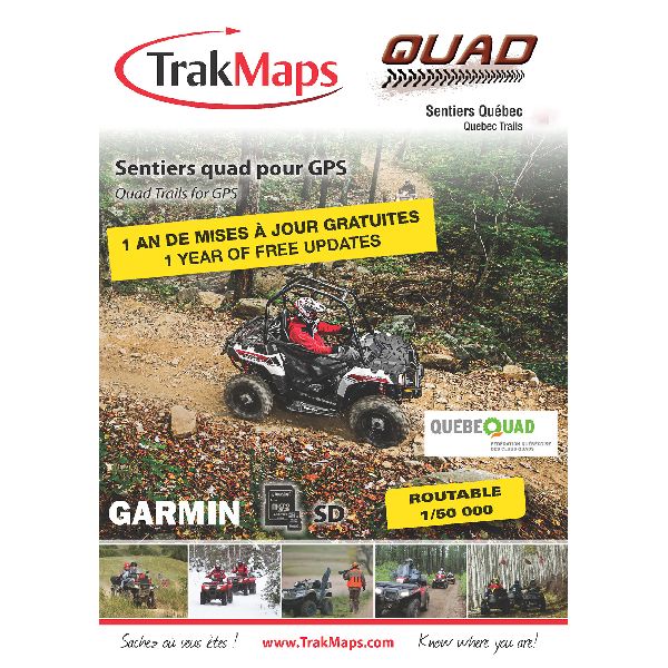 ATV Québec - SD/MicroSD: Garmin