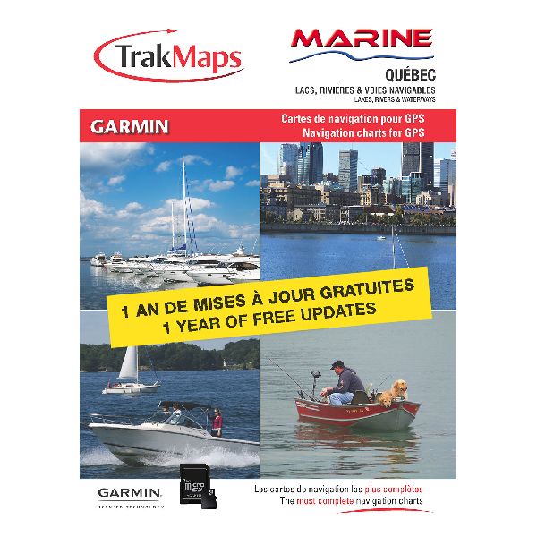 Marine Québec - SD/MicroSD: Garmin