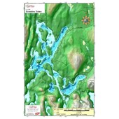 Carte Papier : Lac des Grandes Baies