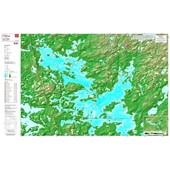 Paper chart : Lac Seul - Northwest Section