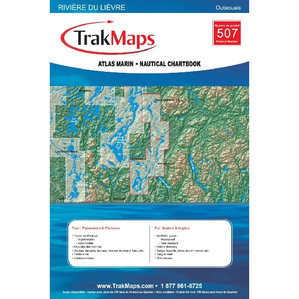 Paper chart : Du Lièvre River