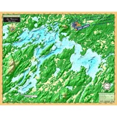 Paper chart : Opémisca Lake