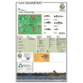 Carte Papier : Lac Dasserat