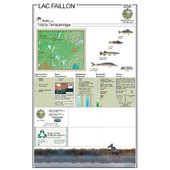 Carte Papier : Lac Faillon