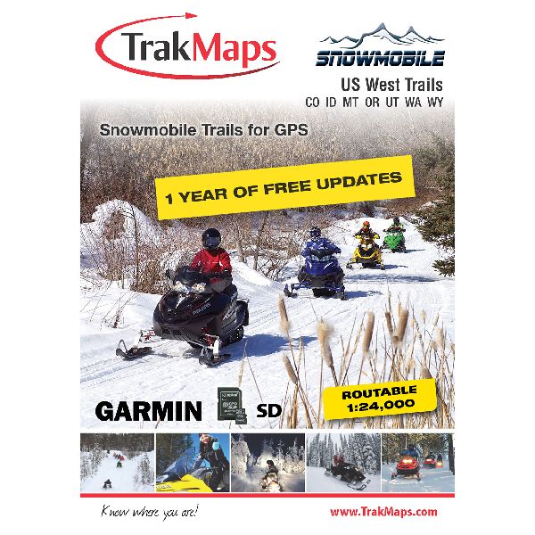 SnowMobile US West - SD/MicroSD: Garmin