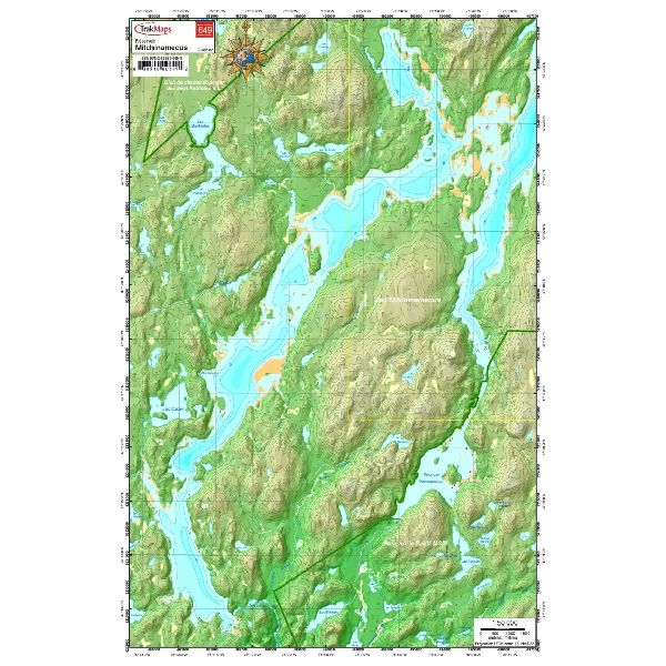 Paper chart : Mitchinamecus Reservoir