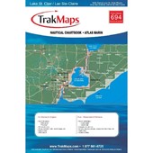 Atlas Papier : Lac Sainte-Claire (incluant rivières Détroit et Sainte-Claire)