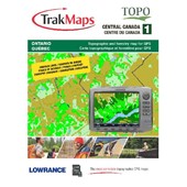 Topo Central Canada - SD/MicroSD: Lowrance