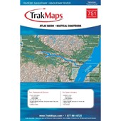 Atlas Papier : Rivière Saguenay: Tadoussac - Barrage de Chute-à-Caron