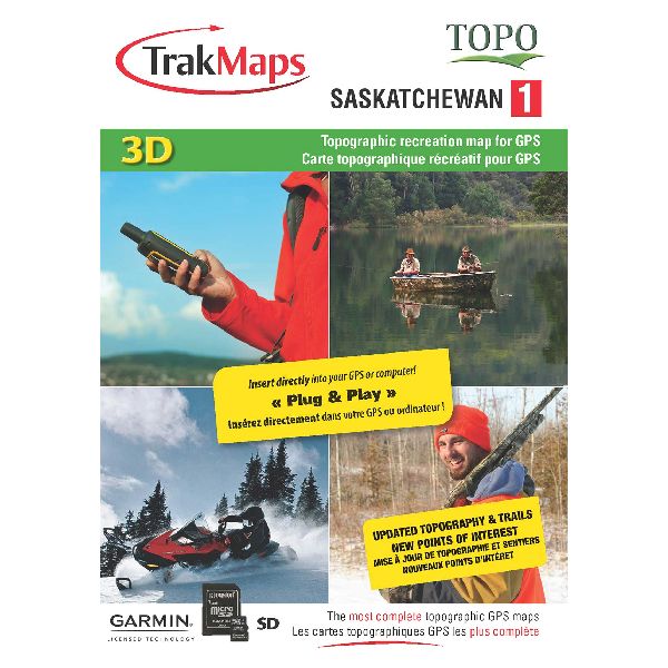 Topo Saskatchewan - SD/MicroSD: Garmin