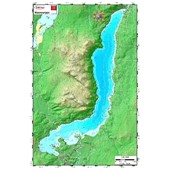 Carte Papier : Lac Massawippi