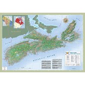 Carte Papier : La Nouvelle-Écosse