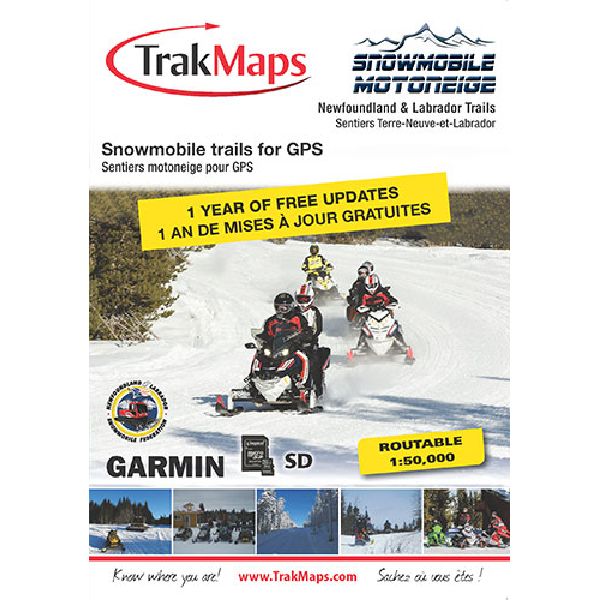 SnowMobile NewFoundland - SD/MicroSD: Garmin